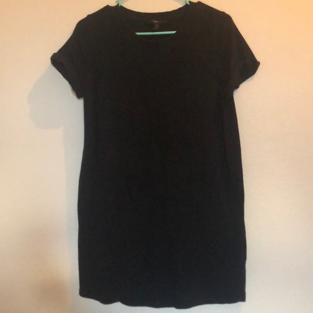 Black T-shirt Dress